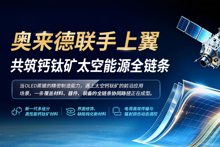 奥来德联手上翼，共筑钙钛矿太空能源全链条